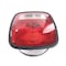 Truck-Lite Signal-Stat, Incandescent, Red/Clear Polycarbonate Lens, Lh, Combo Box Light, 3 Stud ,  5023 - alternate 3
